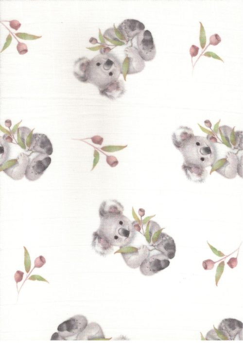 COTTON DOUBLE CLOTH BEAR PRINT (FC 111)
