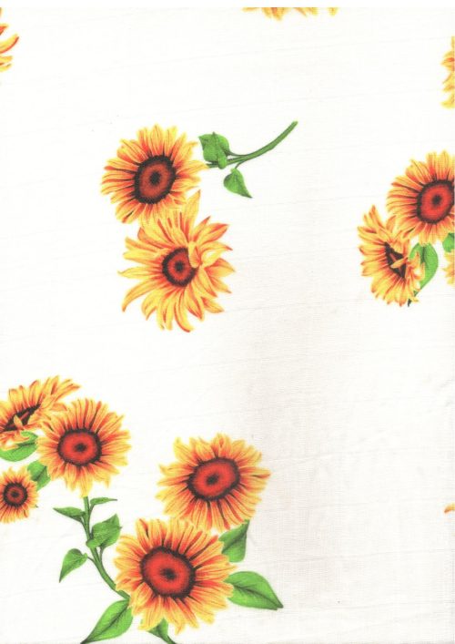 COTTON DOUBLE CLOTH FLOWER PRINT (FC 109)