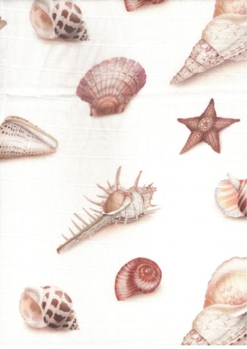 COTTON DOUBLECLOTH CONCH PRINT (FC 312)