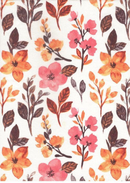 COTTON FLOWER PRINT (FC582)