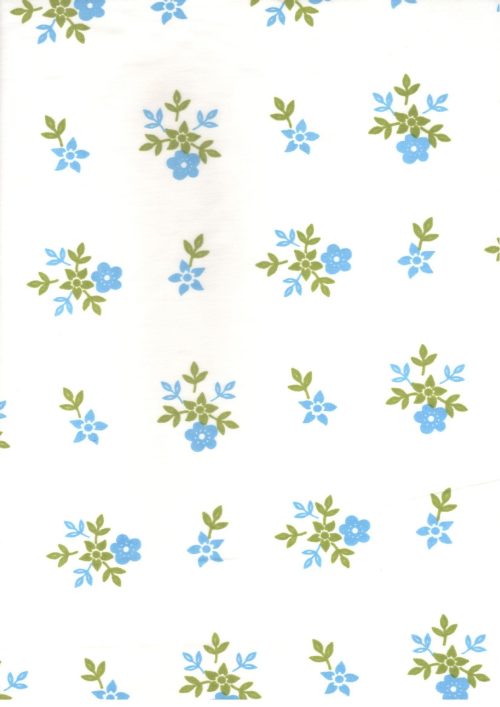 COTTON LYCRA FLOWER PRINT (FC121)