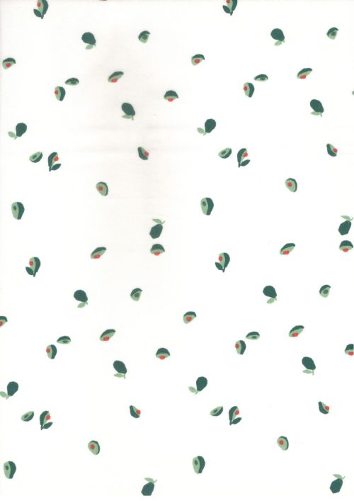 COTTON POPLIN AVACADO PRINT (106)