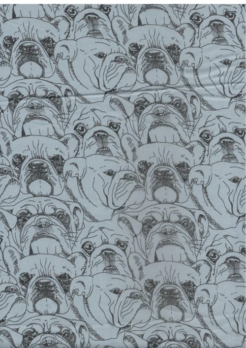 COTTON SATIN DOG PRINT (FC 512)