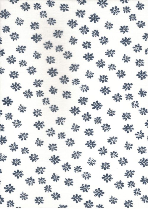 COTTON SLUB FLOWER PRINT (FC542)