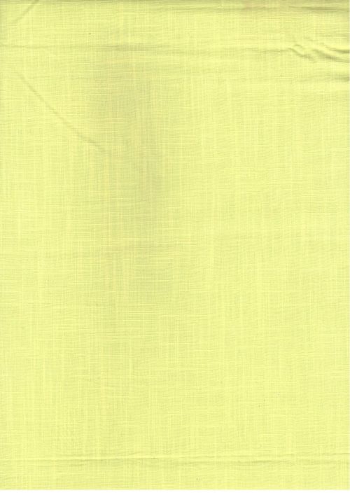 COTTON SLUB YELLOW DYED FABRIC (FC 209)