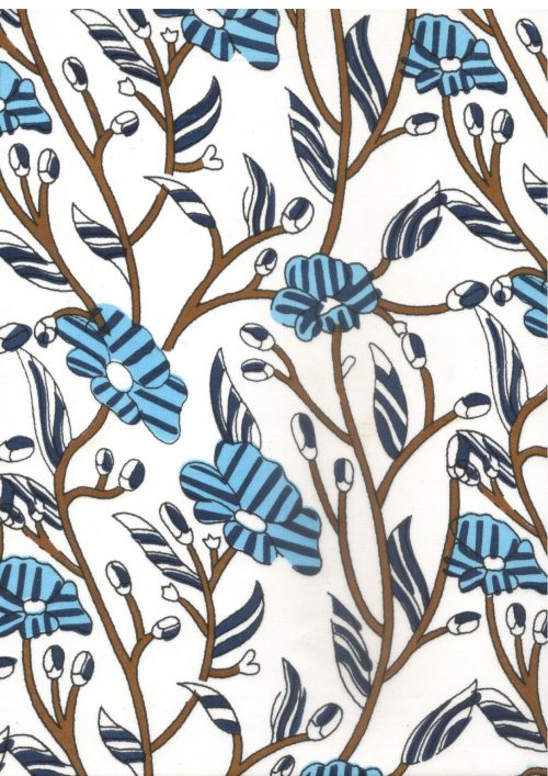 COTTON TWILL FLOWER PRINT (FC 307)