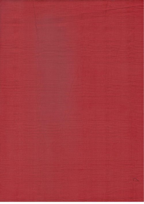 RED DYED COTTON DOBBY FABRIC