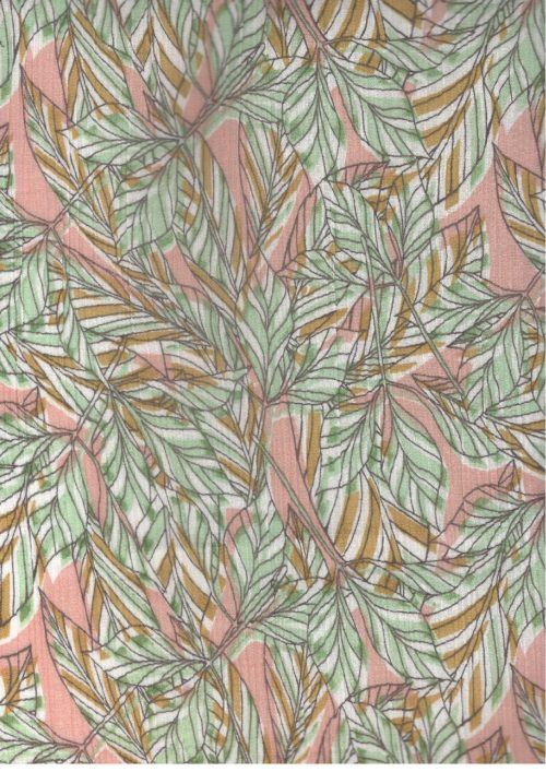 VISCOSE LEAF PRINT (FC 314)
