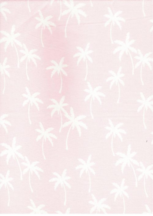 VISCOSE PINK DYED TREE PRINT (FC316)