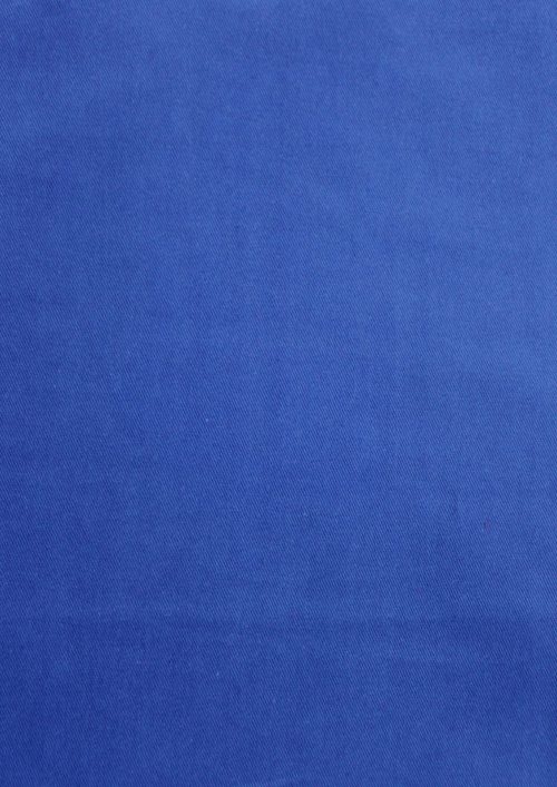 COTTON TWILL R.BLUE  DYED FABRIC