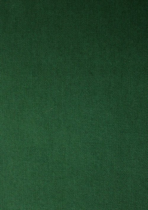 POLYSTER COTTON DARK GREEN DYED FABRIC