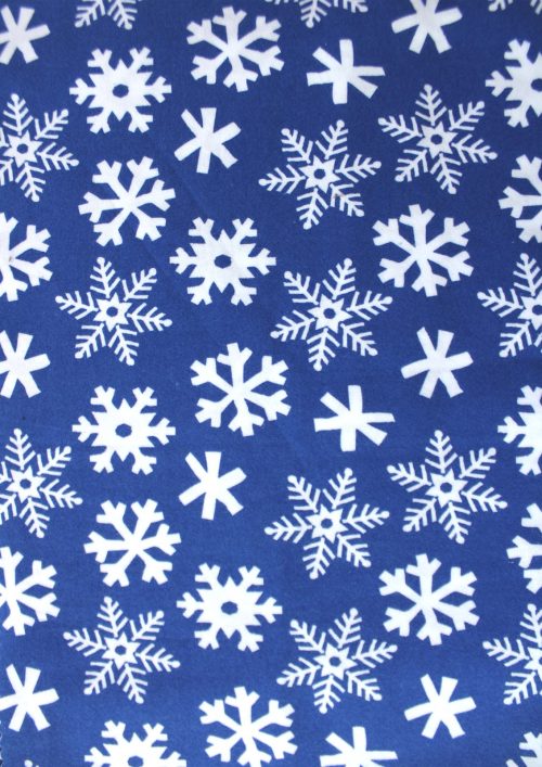 COTTON SNOW  PRINT FABRIC