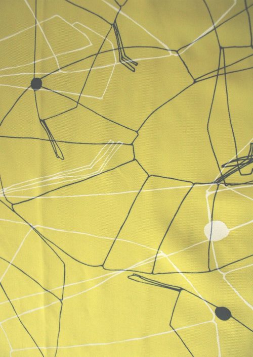 TENCEL YELLOW   PRINT FABRIC