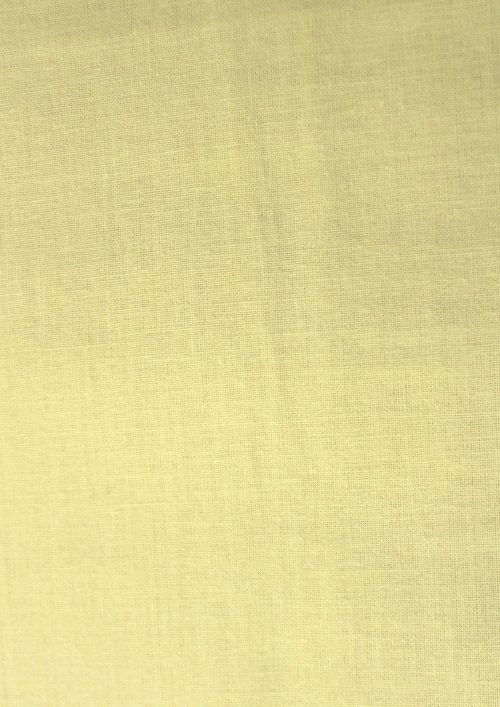 COTTON LT YELLOW DYED FABRIC