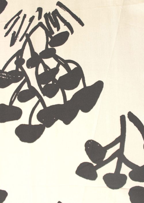 RAYON  MUSHROOM  PRINT FABRIC