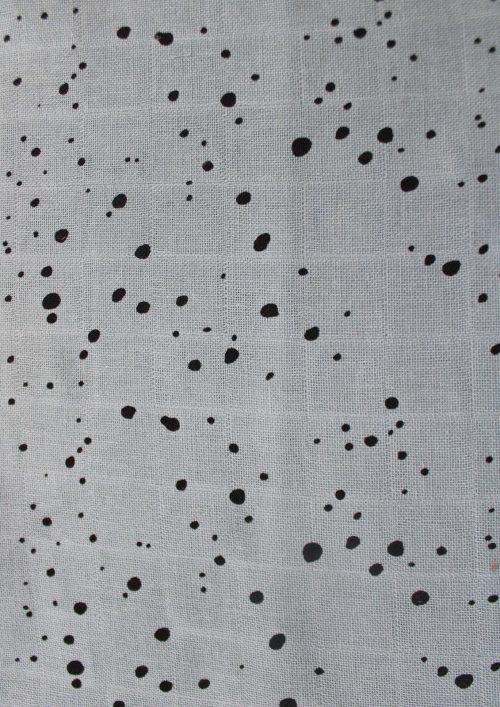 COTTON MUSLIN DOT PRINT  FABRIC