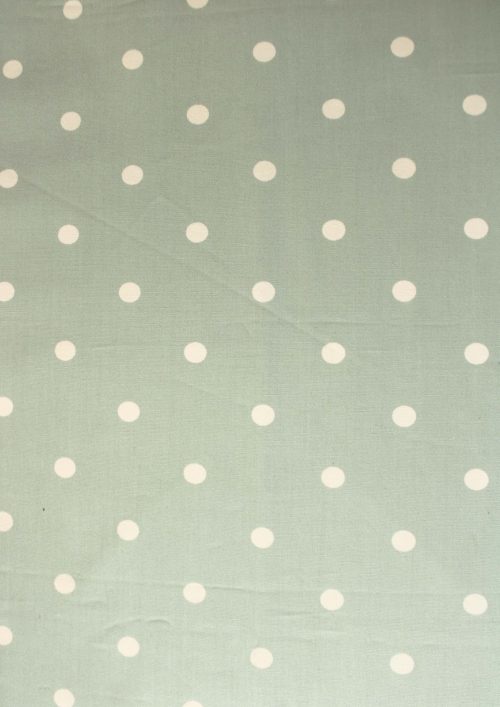 COTTON DOT GREEN   PRINT FABRIC