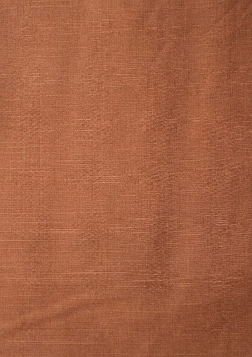 ECOVERO SLUB BROWM DYED FABRIC