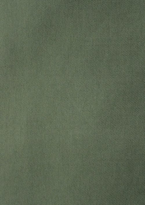 ECOVERO SLUB GREEN  DYED FABRIC