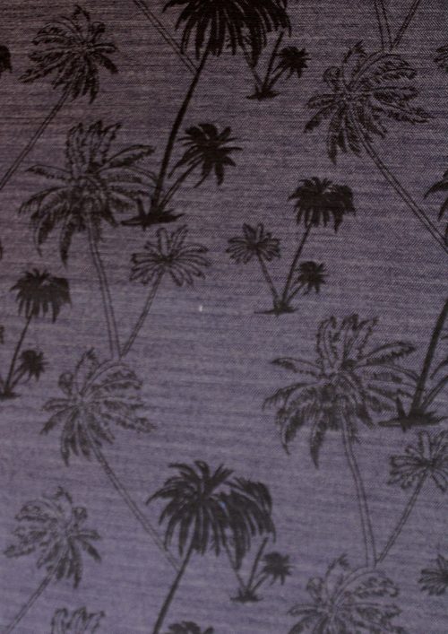 COTTON POLYSTER  HERRING BONE TREE  PRINT  FABRIC