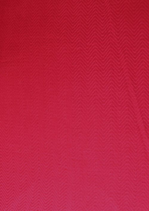RAYON DOBBY  DOT RED   DYED FABRIC