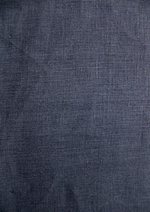LINEN  NAVY  DYED FABRIC