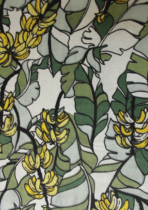 COTTON  FLOWER   PRINT FABRIC