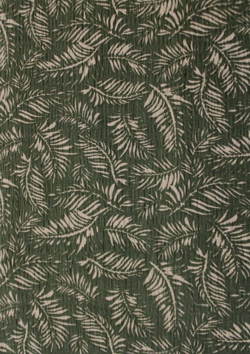 COTTON LYCRA  PUCKER PRINT- 1  FABRIC