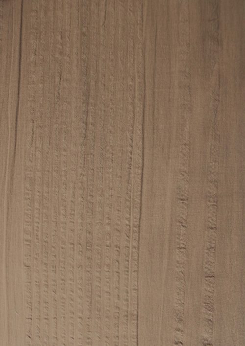 COTTON SEERSUCKER  BROWN DYED   FABRIC