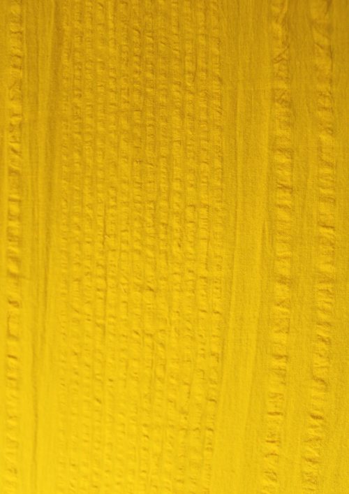COTTON SEERSUCKER  YELLOW   DYED   FABRIC