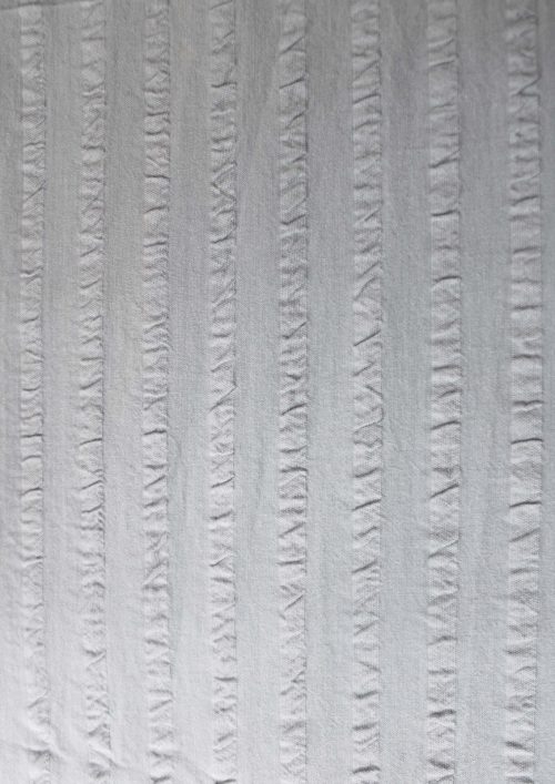 COTTON SEERSUCKER  LT BLUE   DYED   FABRIC