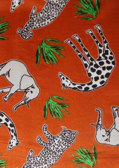 MODAL  ANIMAL  PRINT FABRIC
