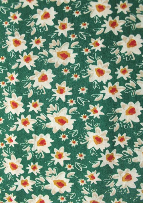 COTTON  MULITI FLOWER    PRINT FABRIC