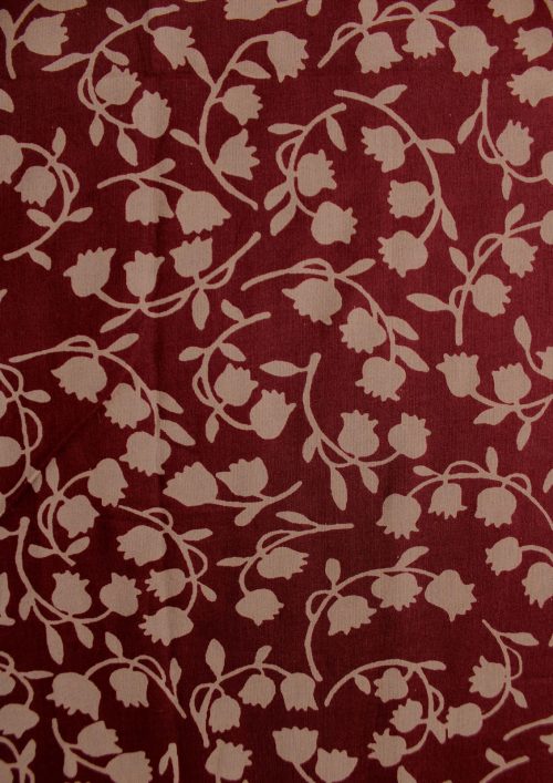 COTTON  ROSE  PRINT FABRIC