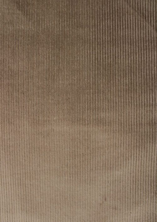 COTTON COUDROY BROWN FABRIC